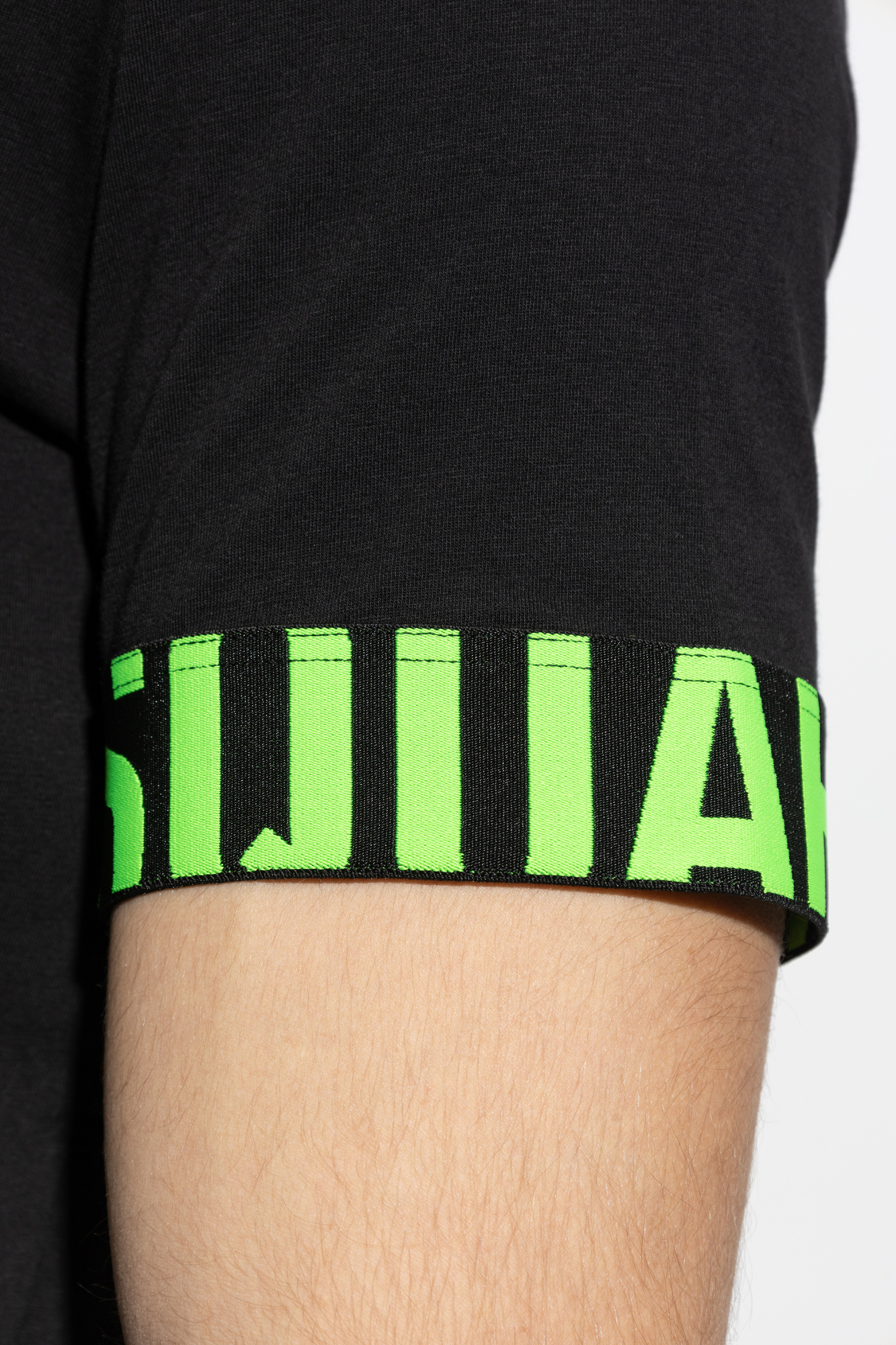 DSQUARED2 UNDER WEAR Tシャツ D9M3S5770 Black T-shirt from the Underwear collection Dsquared2